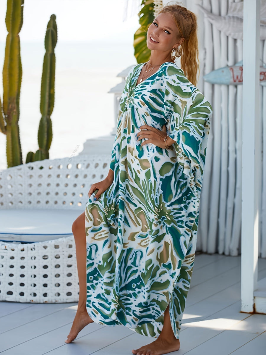 Robe longue en bambou Tropical Resort