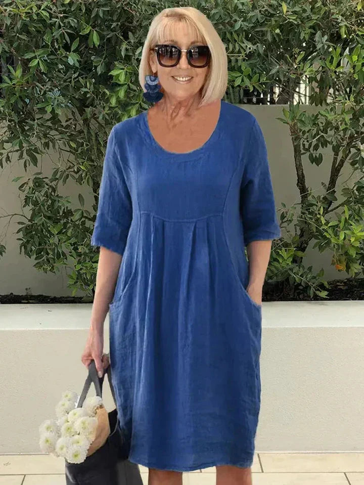 VIOLET™ | LOOSE DRESS WITH POCKETS