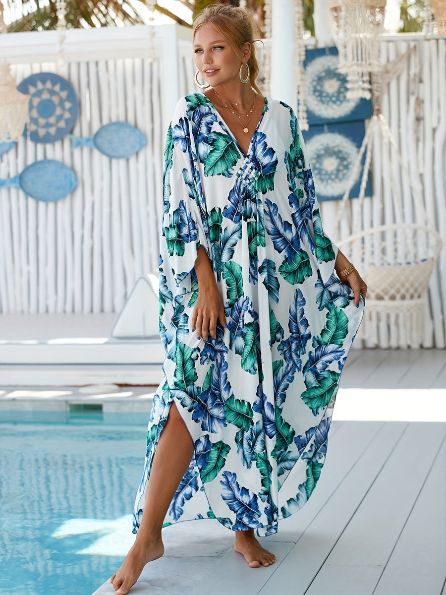 Robe longue en bambou Tropical Resort