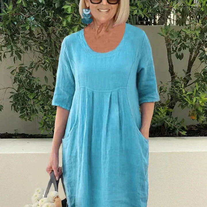 VIOLET™ | LOOSE DRESS WITH POCKETS