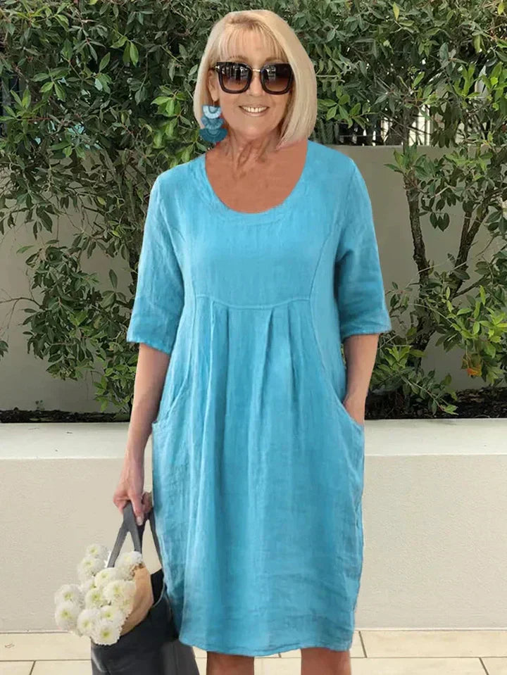 VIOLET™ | LOOSE DRESS WITH POCKETS