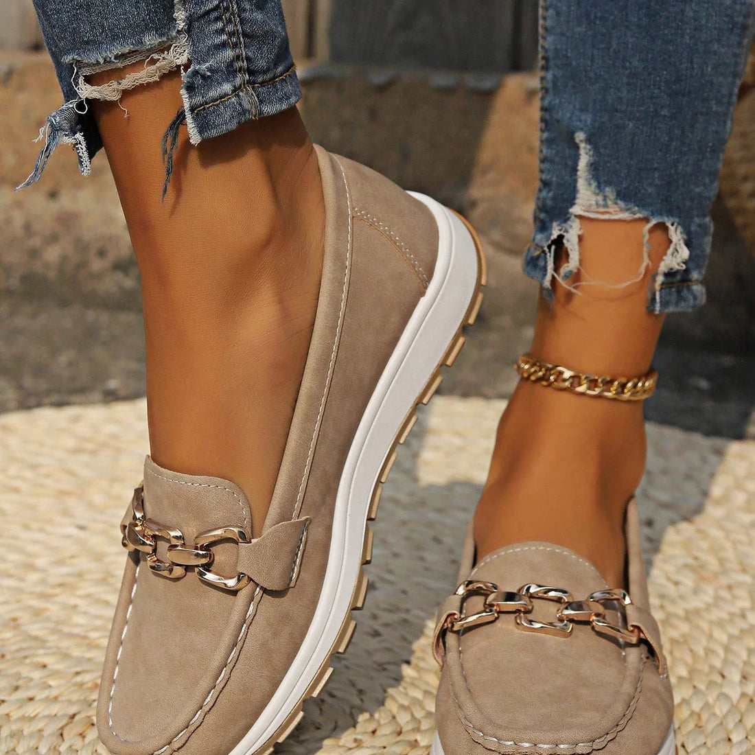 YASIM | FLAT BUCKLE LOAFERS