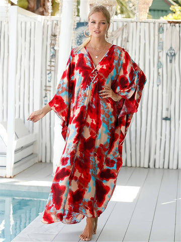 Robe longue en bambou Tropical Resort