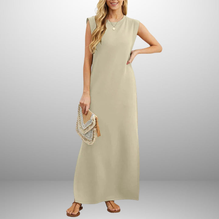 EMMA | ROBE LONGUE FLUIDE ANTI-FROISSE
