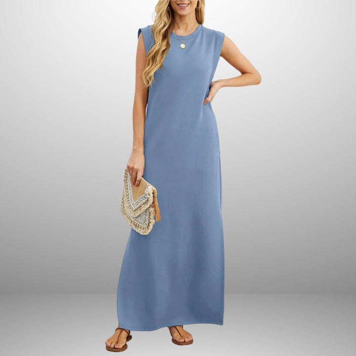 EMMA | ROBE LONGUE FLUIDE ANTI-FROISSE