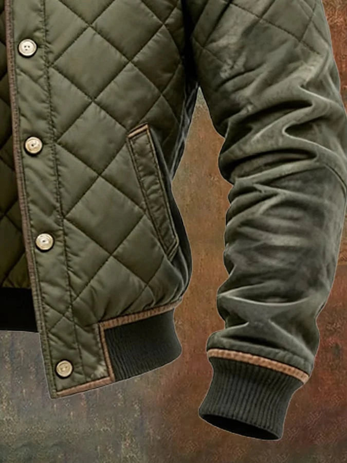 DOUCE & MIDA™ | VESTE MATELASSÉE CLASSIQUE POUR HOMME