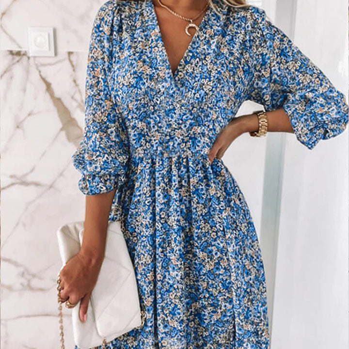 ADDISON™ | ROBE ÉLÉGANTE À FLEURS