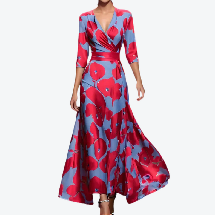 AVALANCE™| ROBE À FLEURS ISAKAYA LUXE
