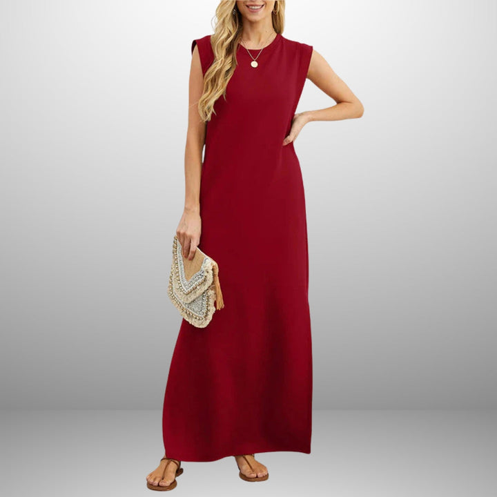 EMMA | ROBE LONGUE FLUIDE ANTI-FROISSE