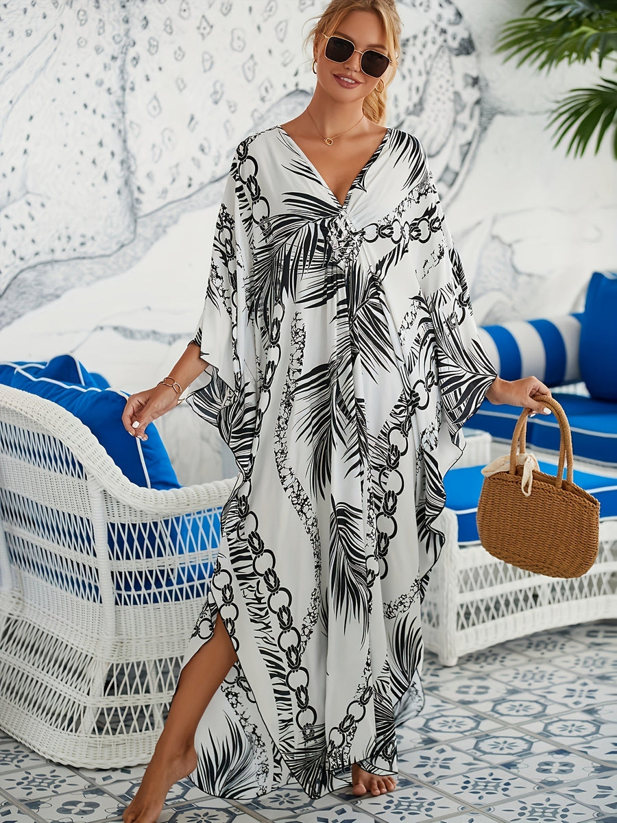 Robe longue en bambou Tropical Resort