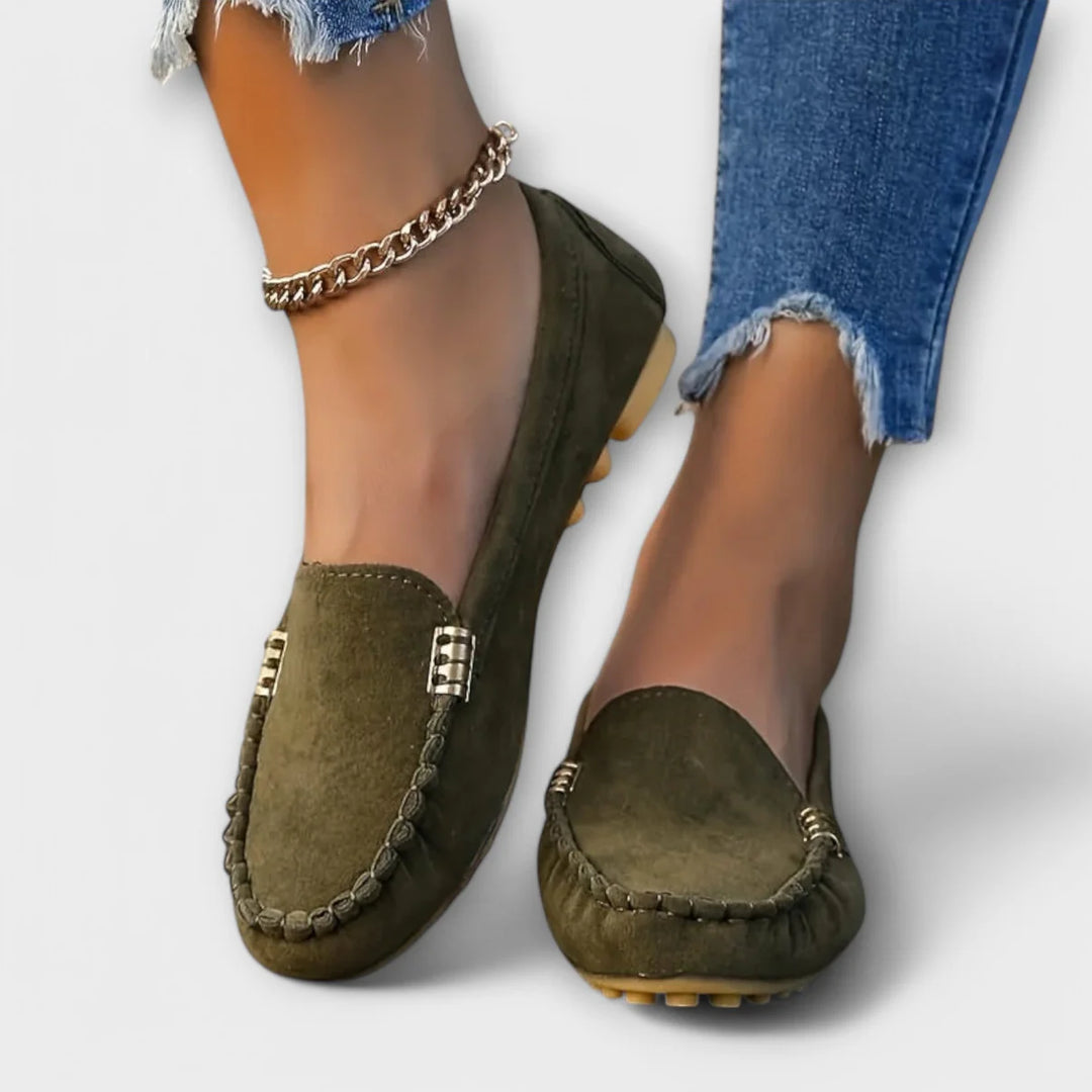 BIANCA | MOCCASIN SLIP-ON