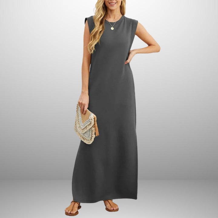 EMMA | ROBE LONGUE FLUIDE ANTI-FROISSE