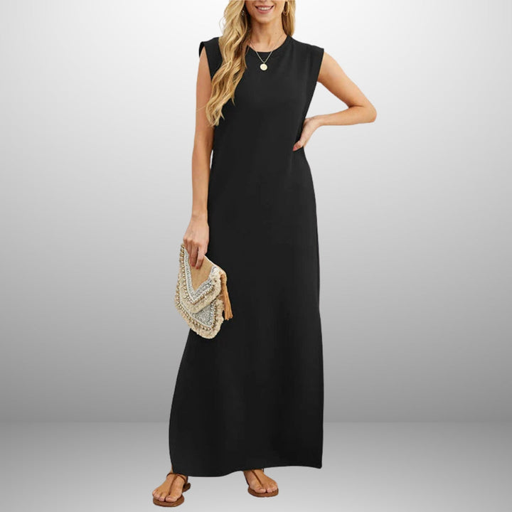 EMMA | ROBE LONGUE FLUIDE ANTI-FROISSE