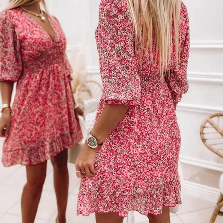 ADDISON™ | ROBE ÉLÉGANTE À FLEURS