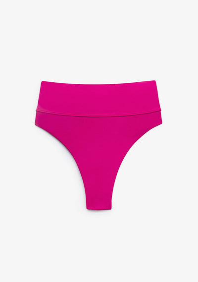AURA | BIKINI NOIR AVEC HAUT DRAPÉ ET BAS TAILLE HAUTE