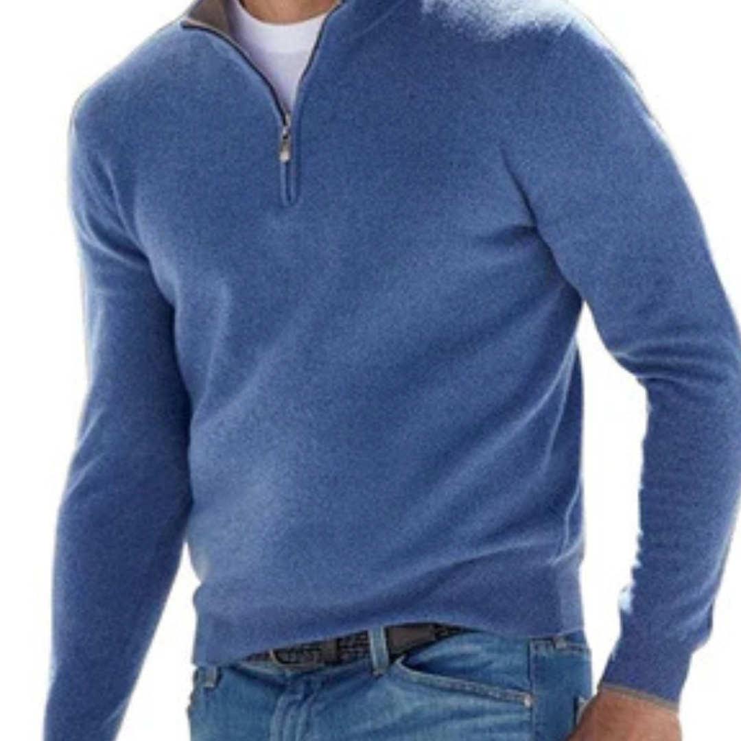 Bruce™ | Zip-up sweater