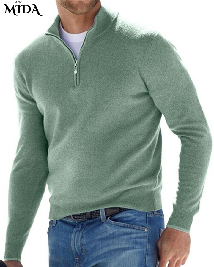 Bruce™ | Zip-up sweater