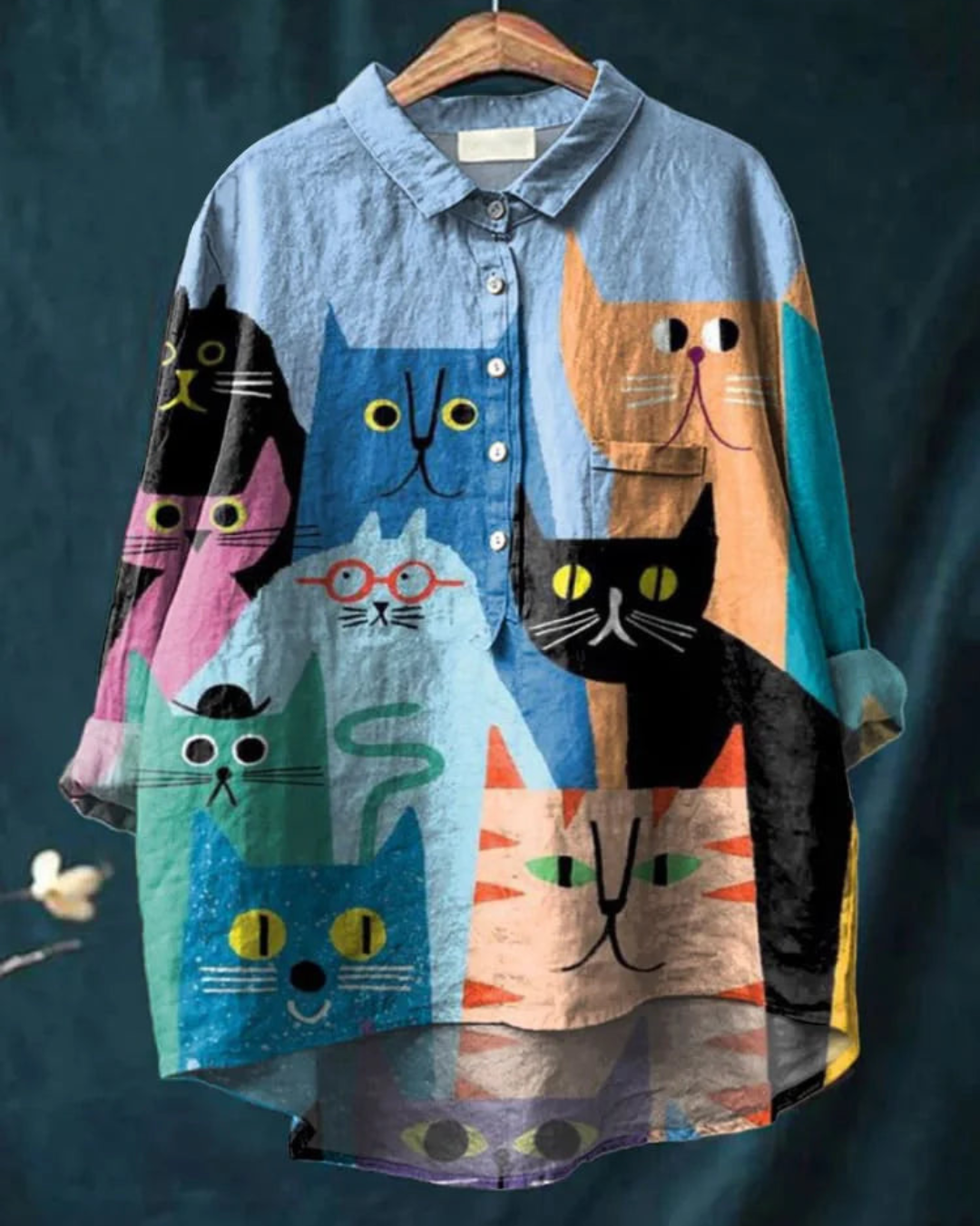 BENJI™ | FELINE ART SHIRT