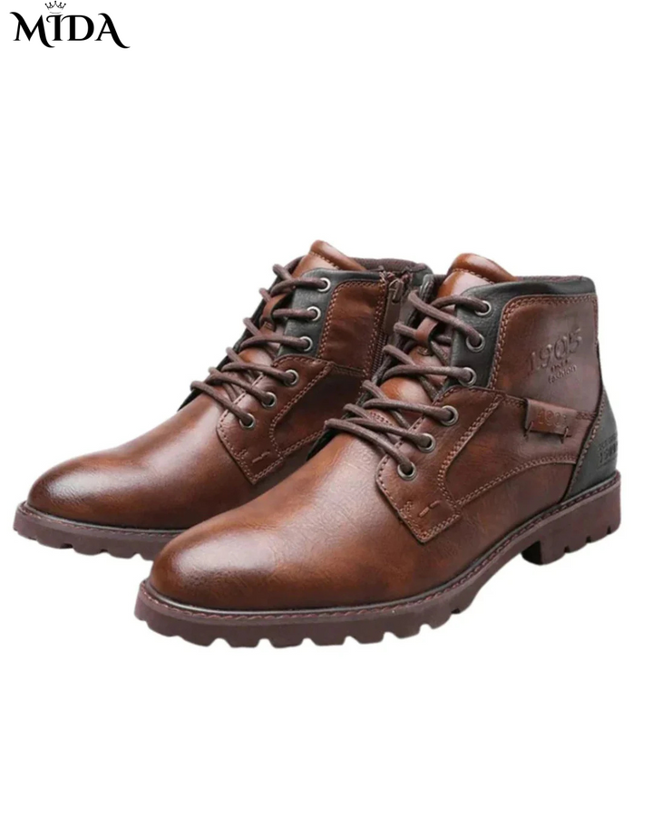 Ford | Men's British Style Leather Casual Boots Regular Price