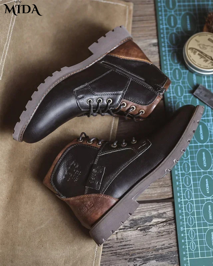Ford | Men's British Style Leather Casual Boots Regular Price