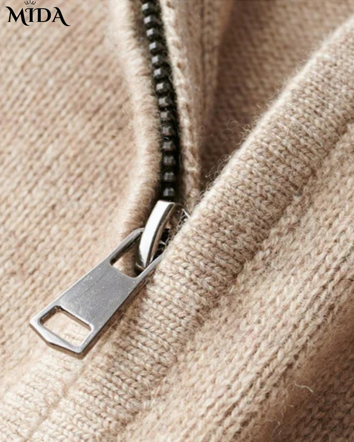Bruce™ | Zip-up sweater