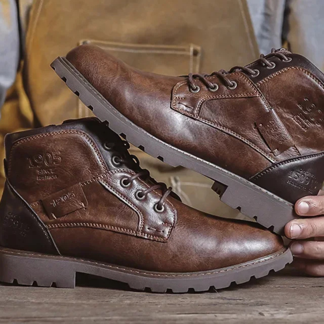 Ford | Men's British Style Leather Casual Boots Regular Price