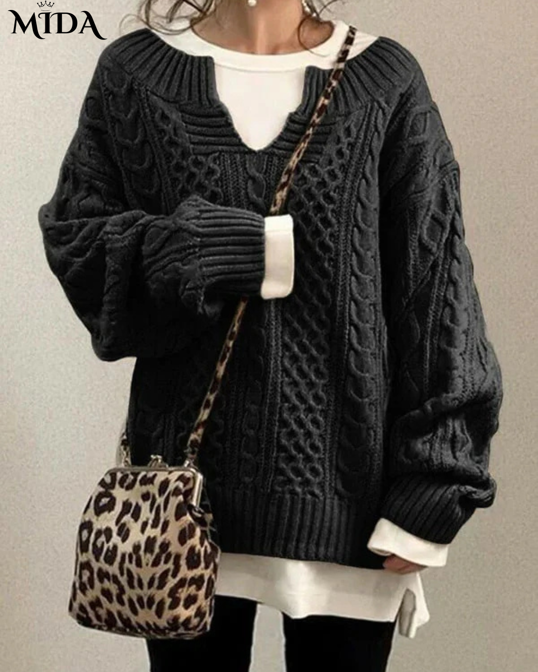 Jessica™ | Oversized and Elegant Sweater