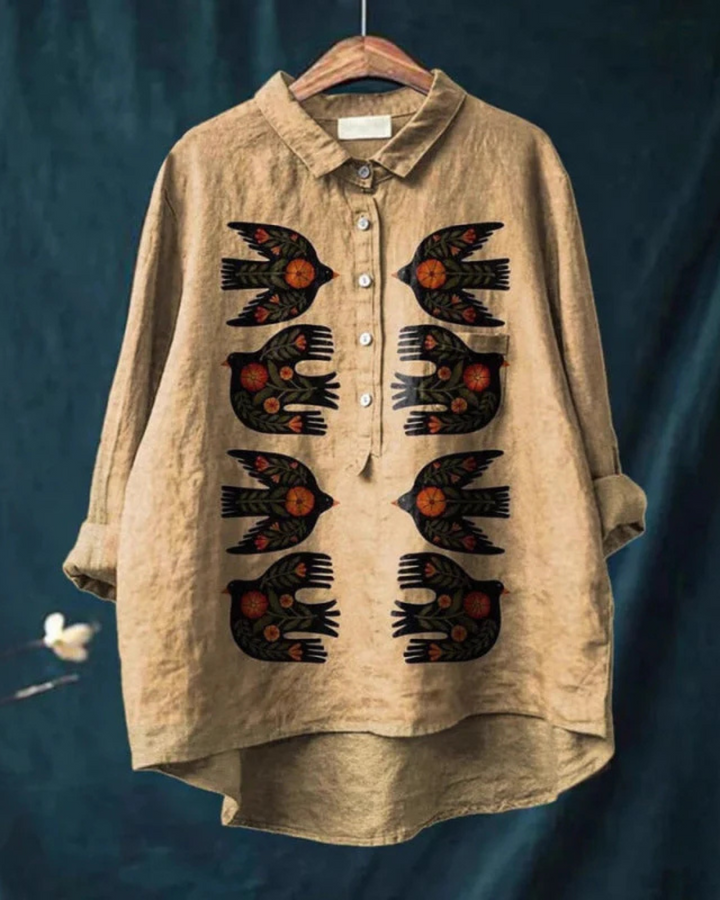 LYDIA™ | ELEGANT ARTISTIC SHIRT