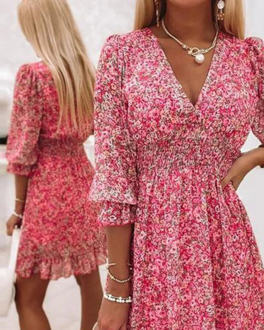 ADDISON™ | ROBE ÉLÉGANTE À FLEURS