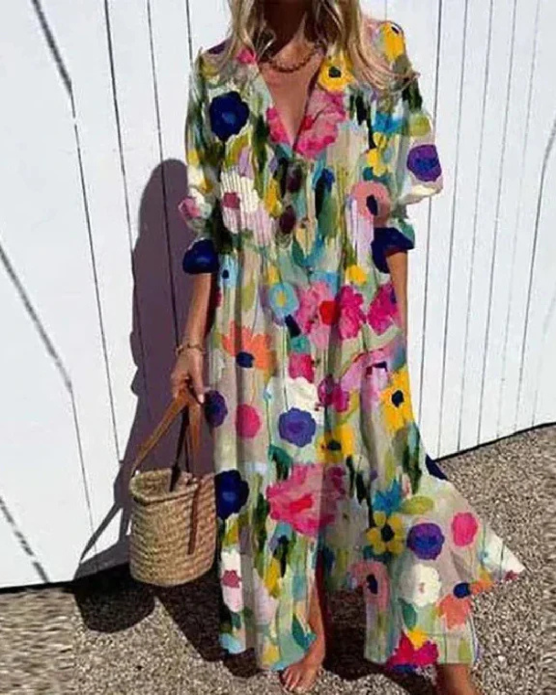 EVANELINE™ | LUXURY BOHEMIAN LONG DRESS