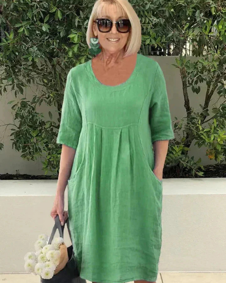 VIOLET™ | LOOSE DRESS WITH POCKETS