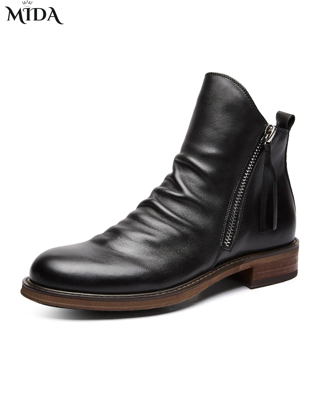 Salvatore™ | Leather Chelsea Boots