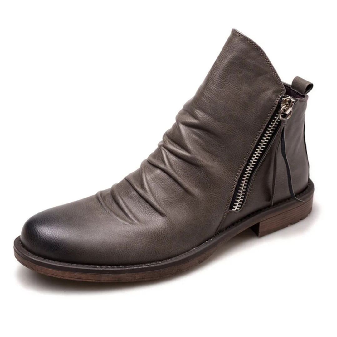 Salvatore™ | Leather Chelsea Boots