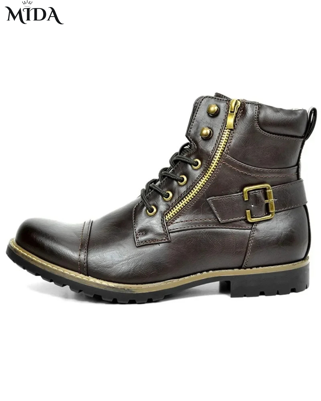 Baron™ | Lace-up Leather Boots