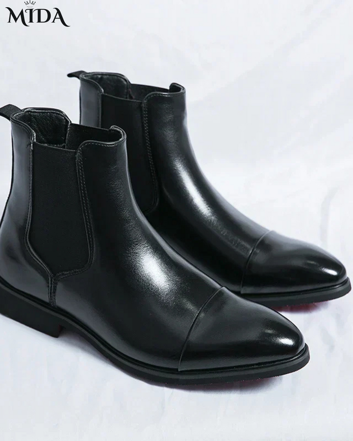 Dario™ | Genuine Leather Chelsea Boots