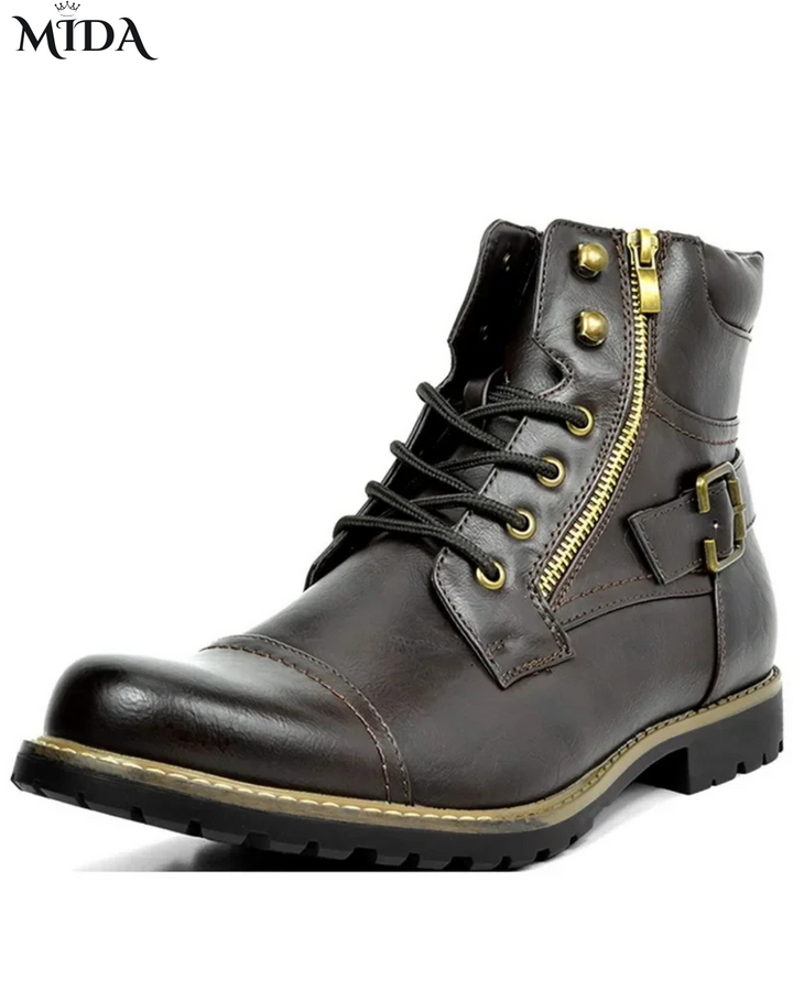 Baron™ | Lace-up Leather Boots