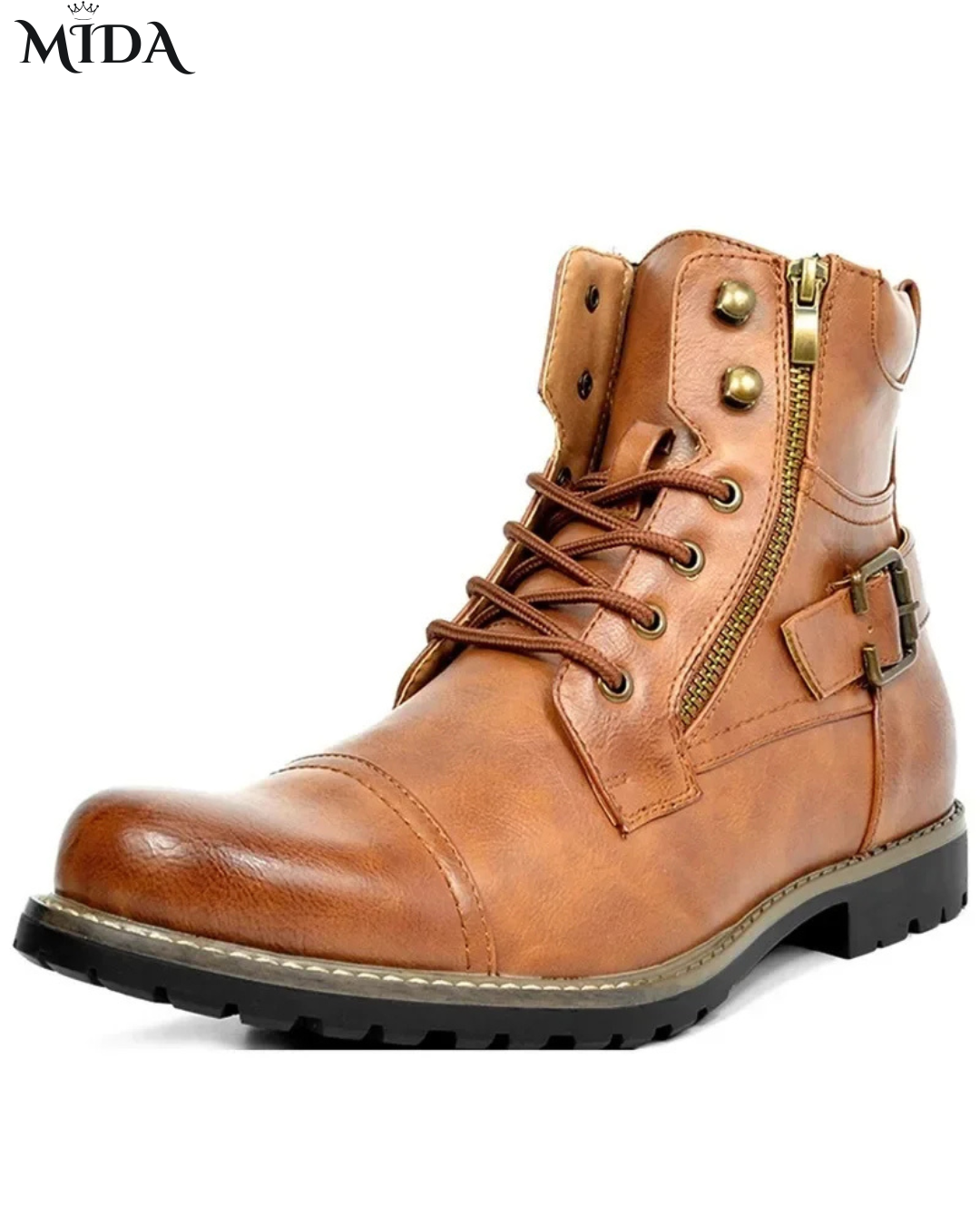 Baron™ | Lace-up Leather Boots