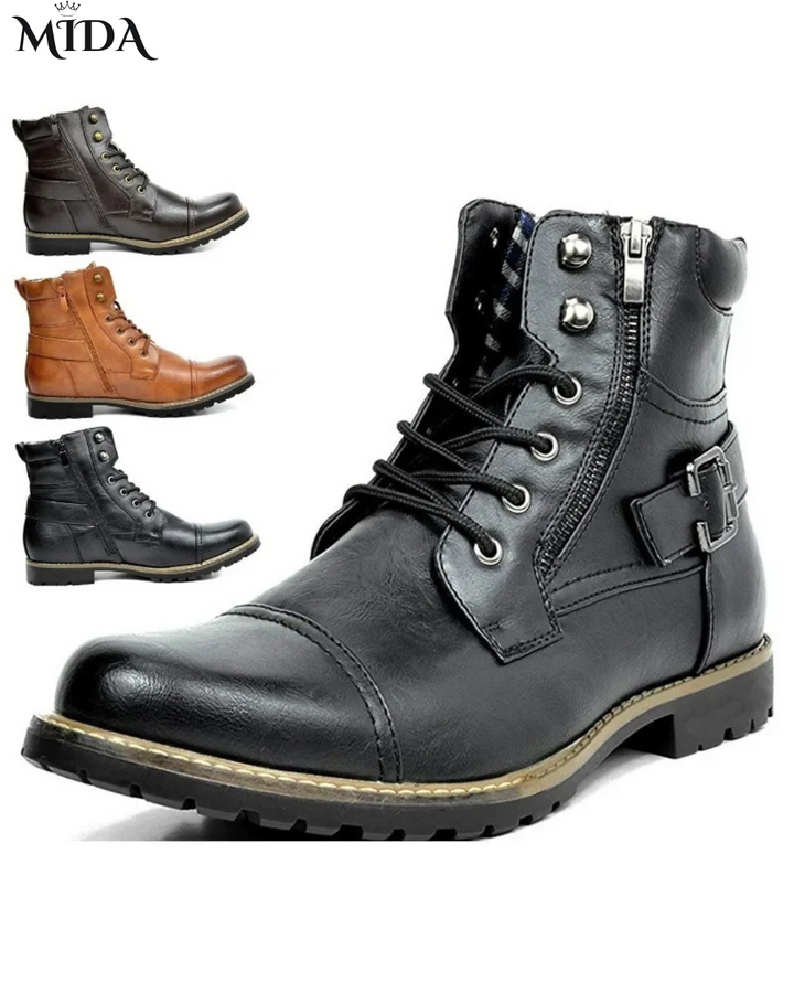 Baron™ | Lace-up Leather Boots