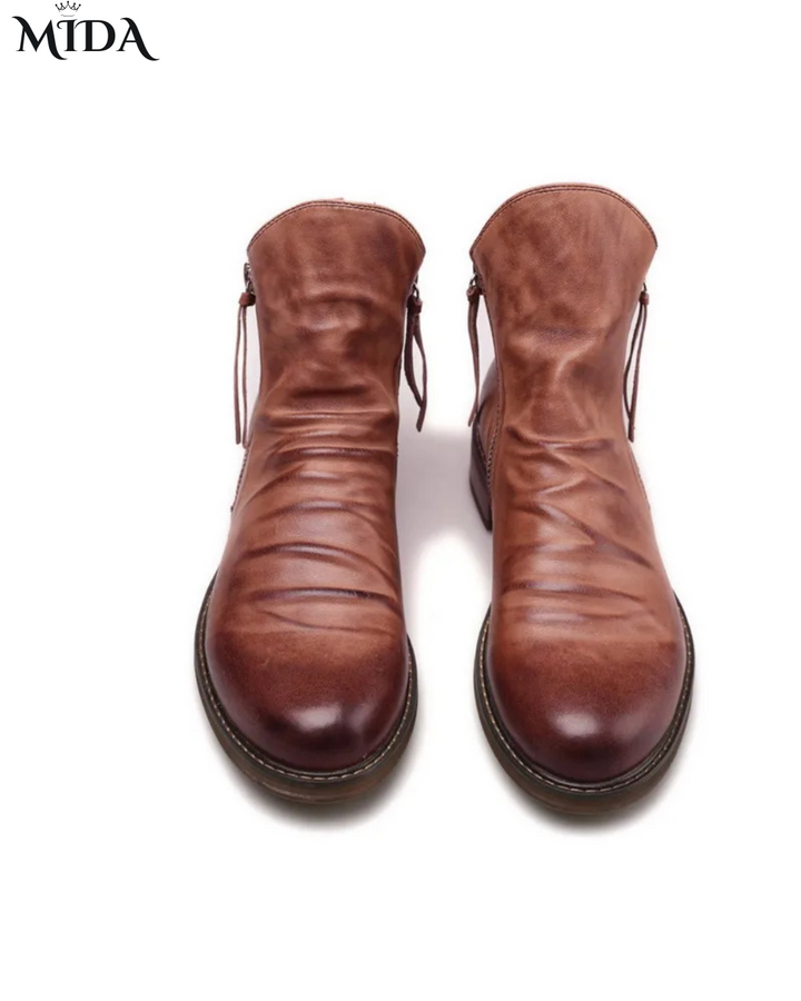 Salvatore™ | Leather Chelsea Boots
