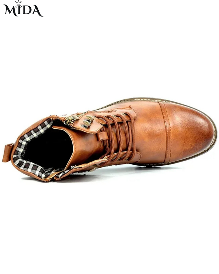 Baron™ | Lace-up Leather Boots