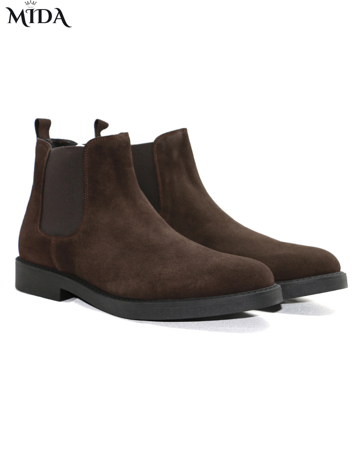 Kelvin™ | Suede Leather Chelsea Boots