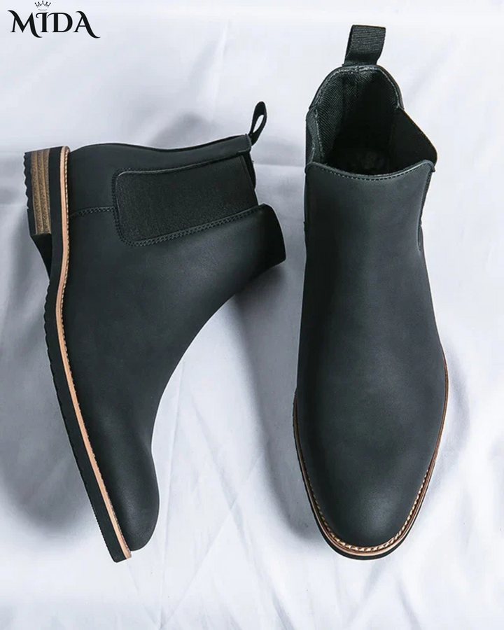 Gabriel™ | Leather Chelsea Boots