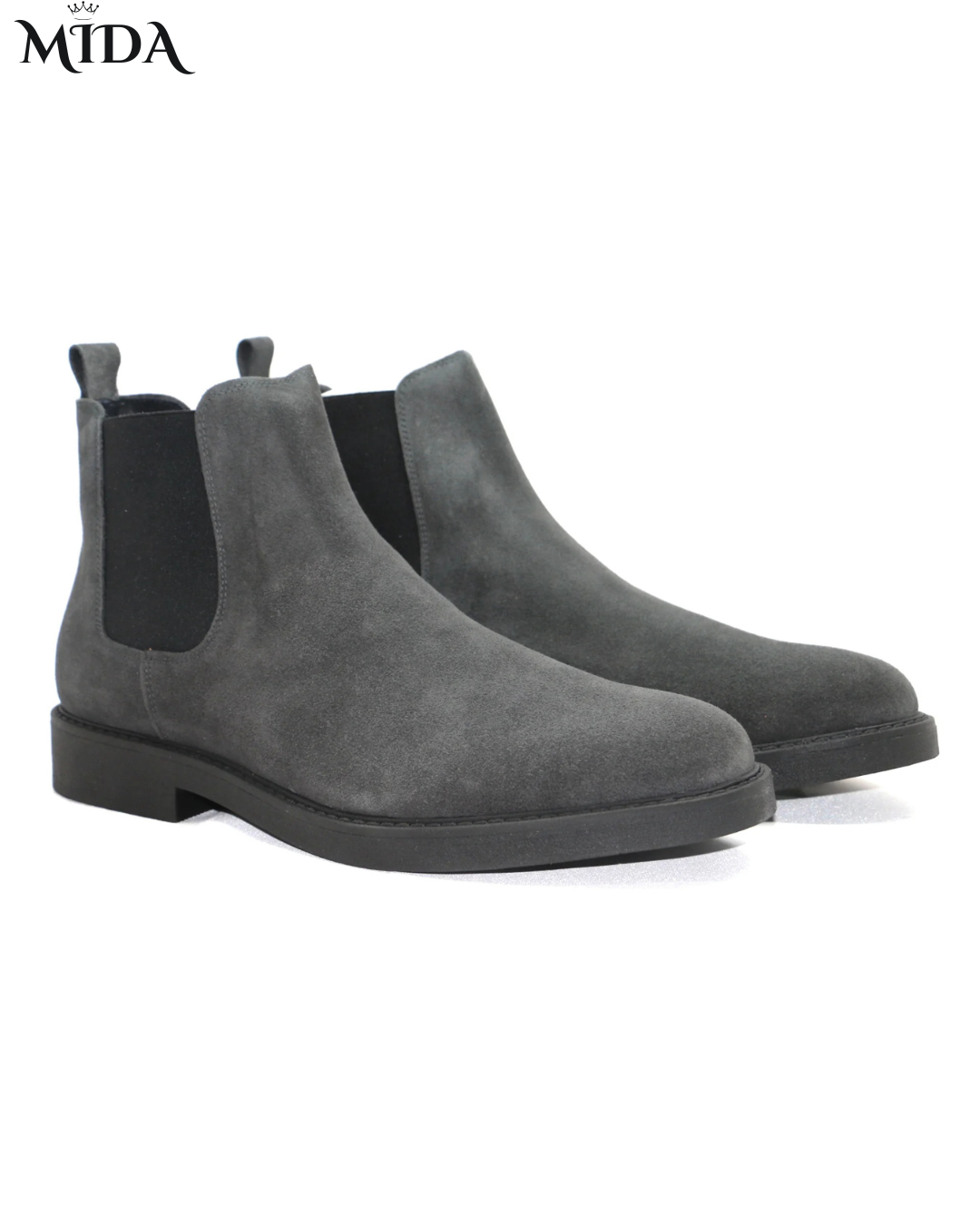 Kelvin™ | Suede Leather Chelsea Boots