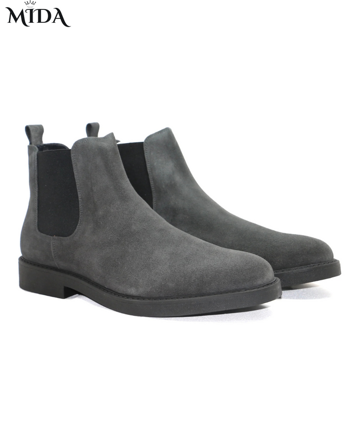 Kelvin™ | Suede Leather Chelsea Boots