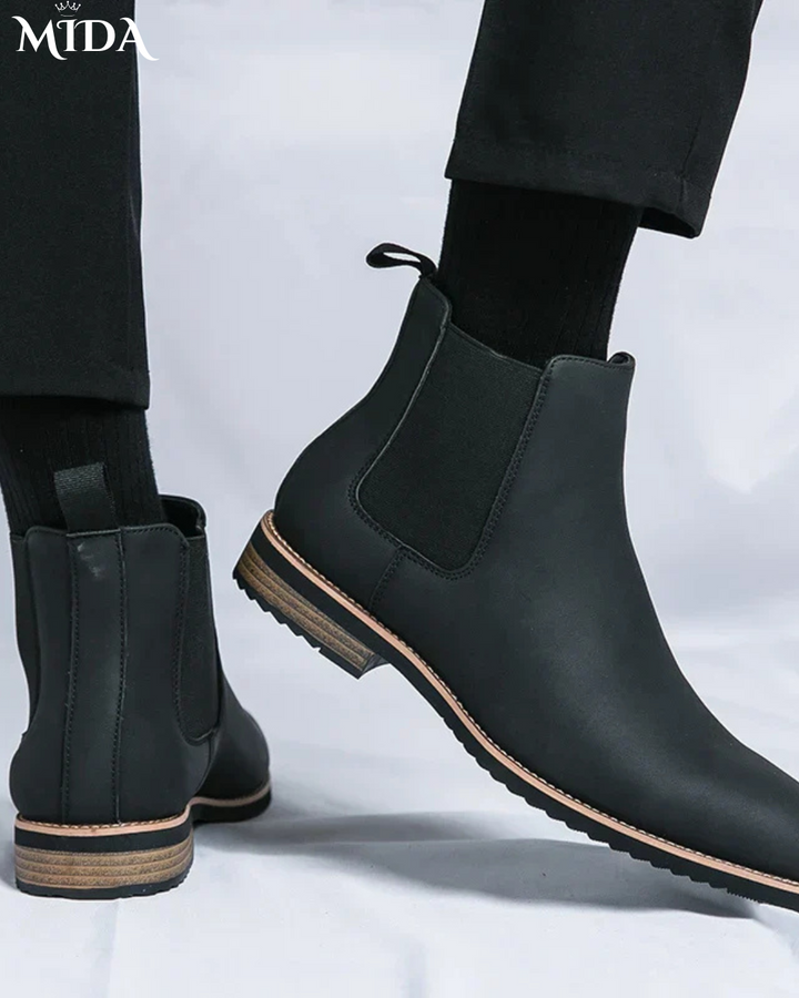 Gabriel™ | Leather Chelsea Boots