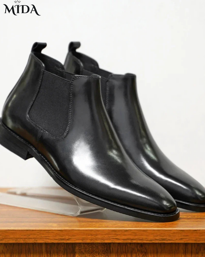 Oliver™ | Genuine Leather Chelsea Boots