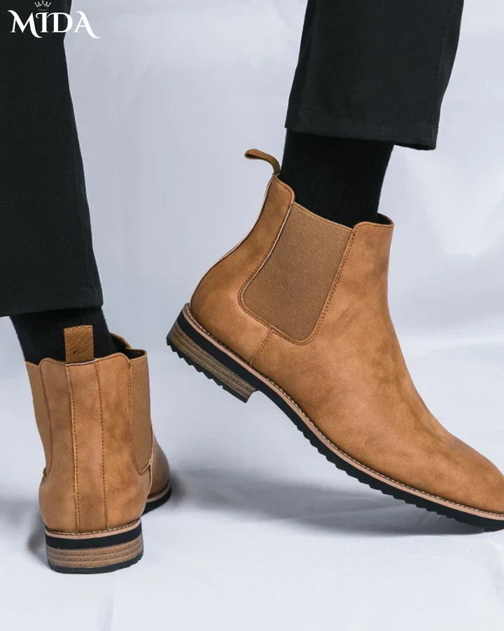 Gabriel™ | Leather Chelsea Boots