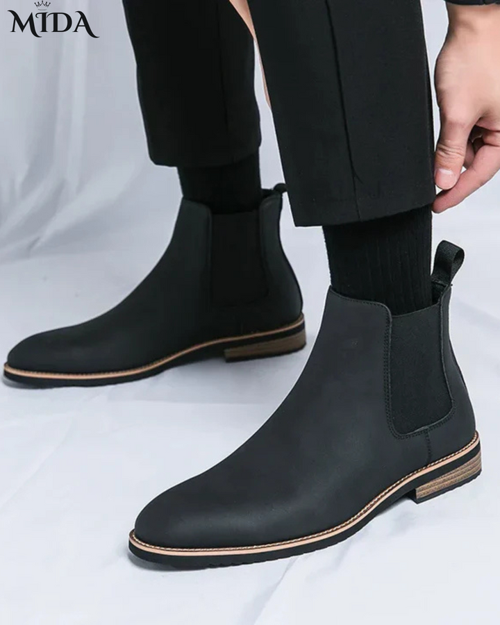 Gabriel™ | Leather Chelsea Boots