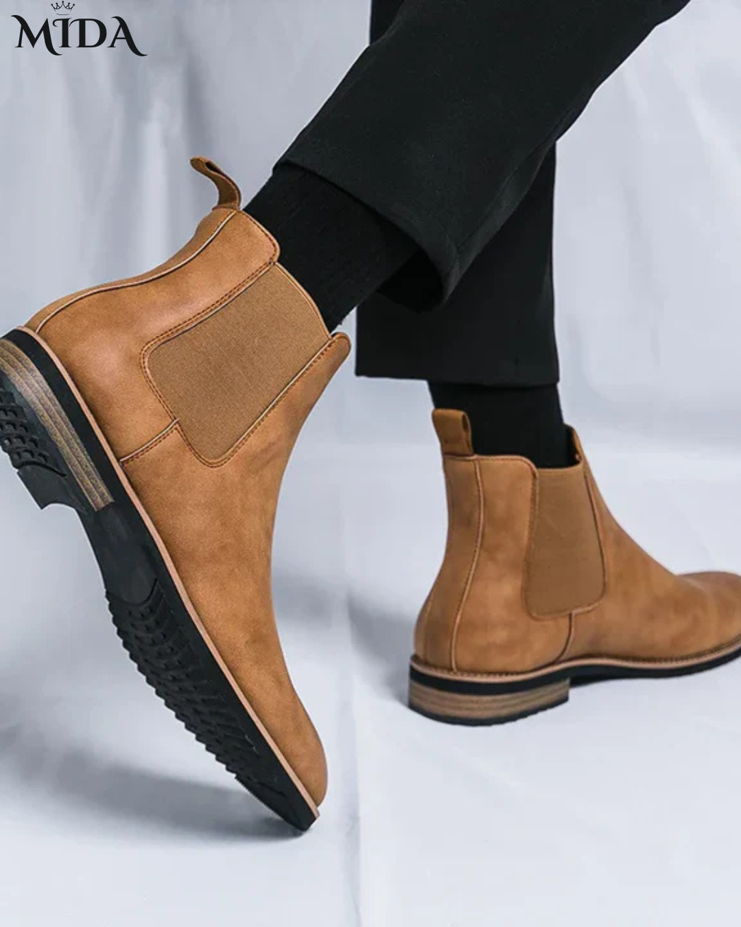 Gabriel™ | Leather Chelsea Boots