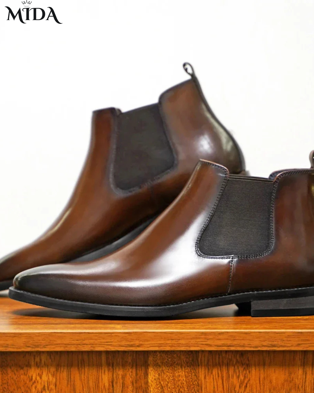 Oliver™ | Genuine Leather Chelsea Boots